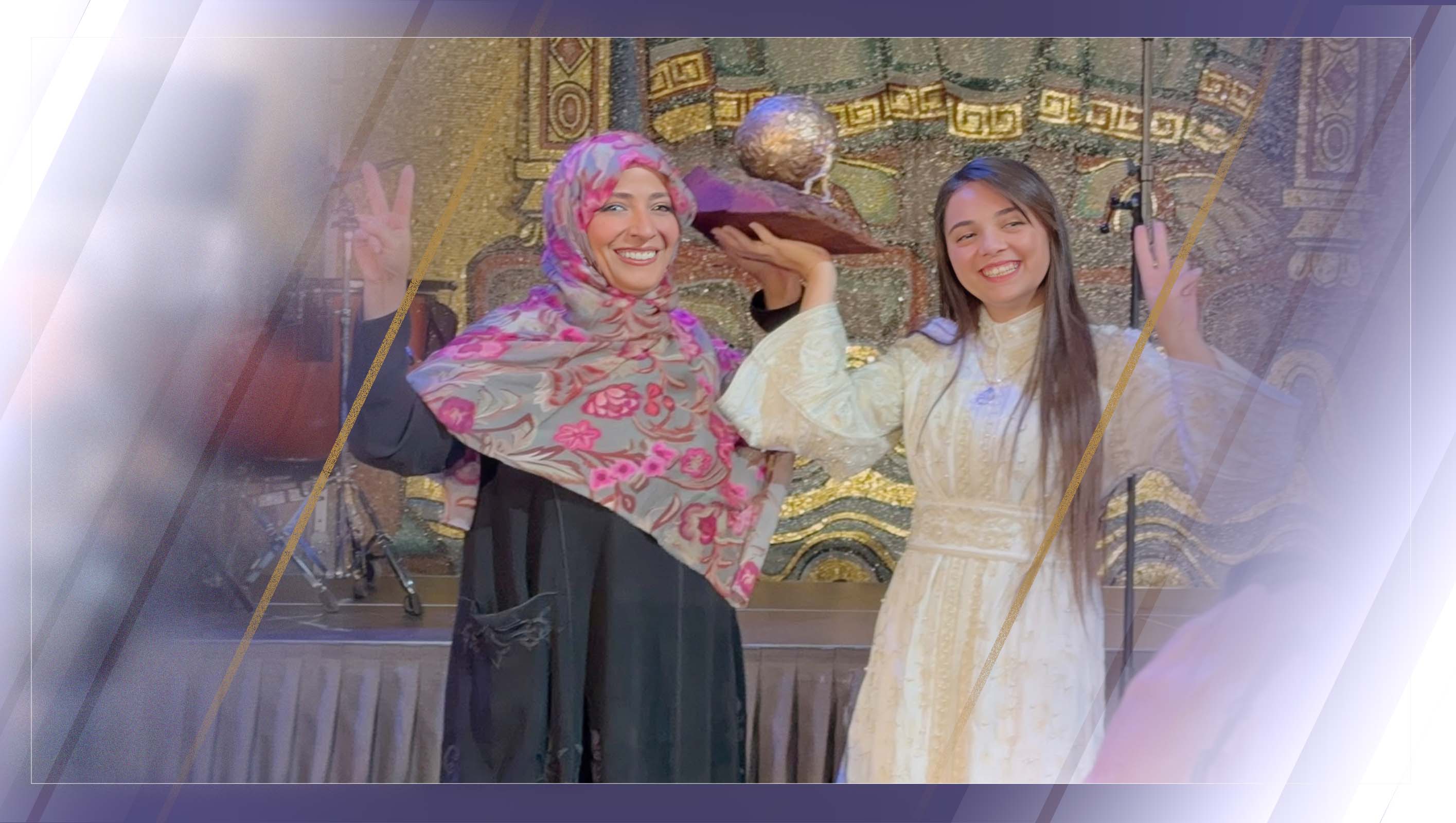 توكل كرمان تسلّم جائزة السلام الدولية للطفلة السورية بانا العبد في ستوكهولم